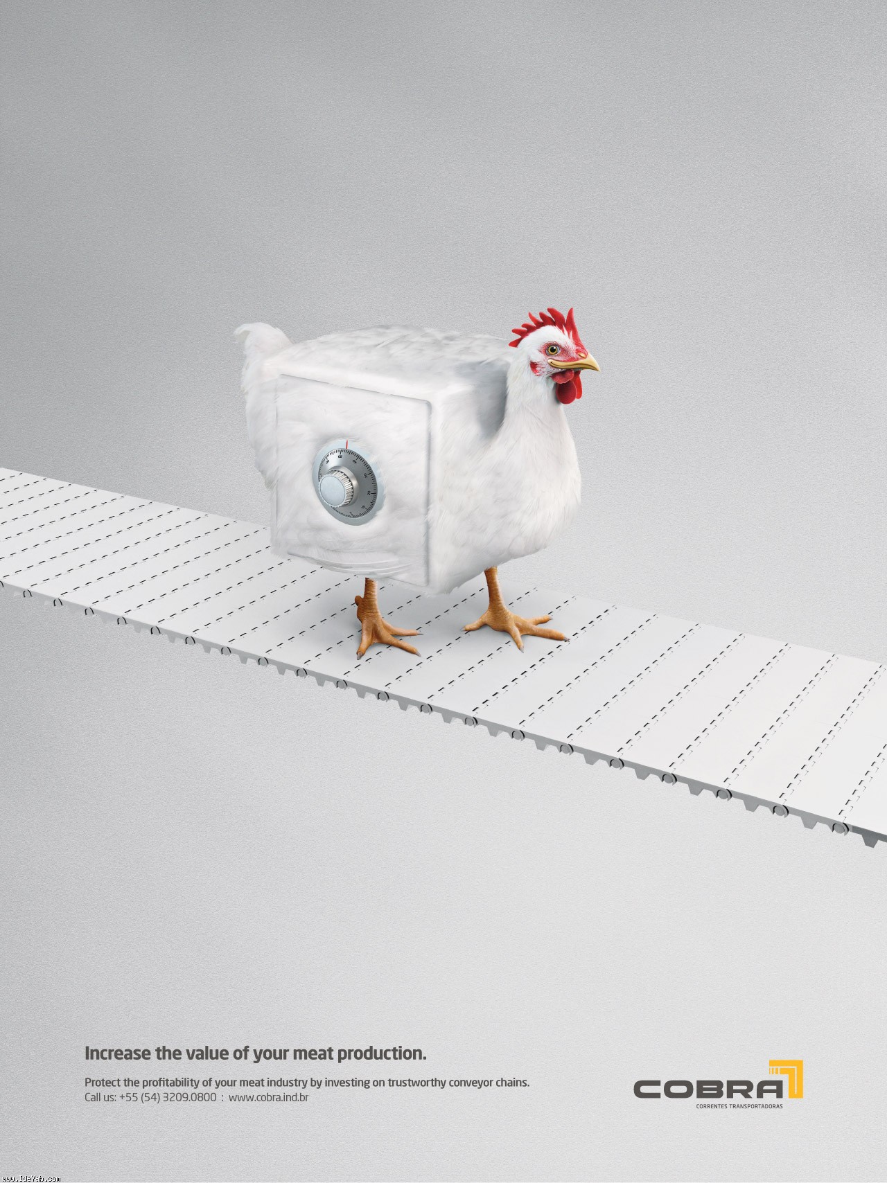 50 примеров креативной рекламы с курицами и петухами