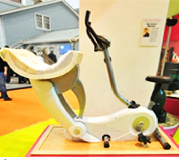 Bike Dream Machine - велотренажер, который укачивает ребенка