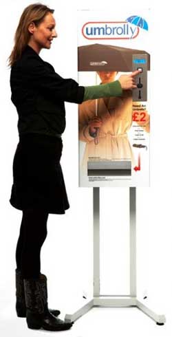Идея бизнеса в ритейле: вендинговый автомат по продаже зонтов