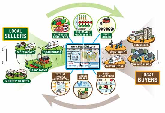 экологически чистая идея бизнеса: Площадка для местных фермерских хозяйств и предпринимателей