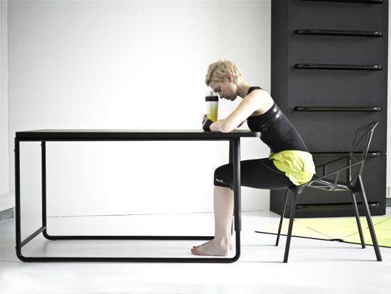 Проект мебель и тренажеры - 2 в 1 получил название Home Fitness – многофункциональная фитнес-система. 