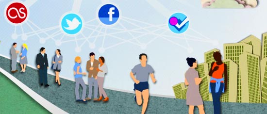 С помощью английского приложения для знакомств StreetSpark можно познакомиться с интересующими тебя людьми в социальных сетях. 