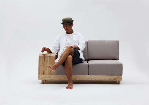 Дизайнерский диван с собачьей будкой 2 в 1