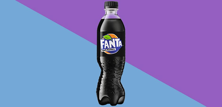 Эта лимитированная фанта - Fanta Dark Mystery - использует - (кроме моды на...