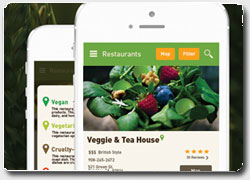 Бизнес идея №4587. Мобильное приложение для выбора  ресторана с «гуманным» мясным меню