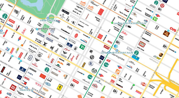 Бизнес идея №5237. Он-лайн топографика: Создай свою карту города из любимых тобою мест