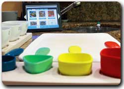 Бизнес идея № 4265. Набор кухонной посуды+мобильное приложение  для аутистов
