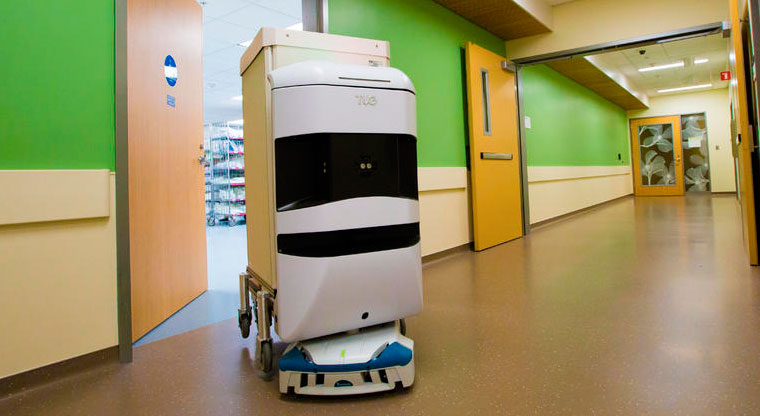 Бизнес идея №5187. Медицинский робот-курьер внутри здания больницы