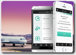 Мобильное приложение для получения компенсации за отложенный авиарейс