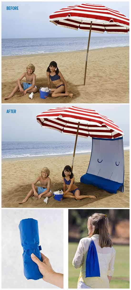 Бизнес-идея № 1563. Как заработать на усовершенствовании пляжного зонтика
