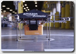 Маркетинговый ход. Идея №4556.  Amazon будет доставлять заказы при помощи дронов