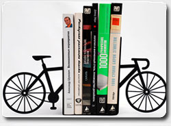 Бизнес-идея № 4467. Упор для книг «велосипед»