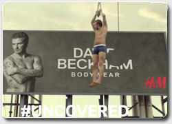 Рекламная идея №4625. Интерактивный рекламный ролик с Бэкхемом