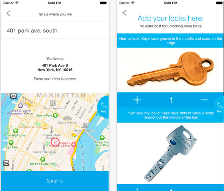 Бизнес идея №5528. Мобильное приложение – Uber для вызова слесаря – специалиста по замкам