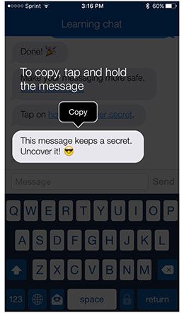 Мобильное приложение-клавиатура для тайной переписки