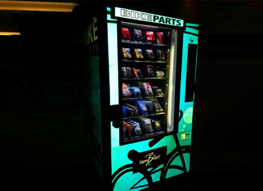 Вендинговый автомат по продаже запчастей для ремонта велосипеда