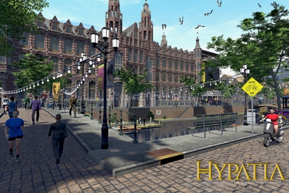 Первый в мире виртуальный город