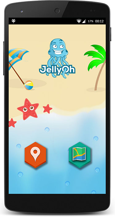 Мобильное приложение, предупреждающее отдыхающих на воде о медузах