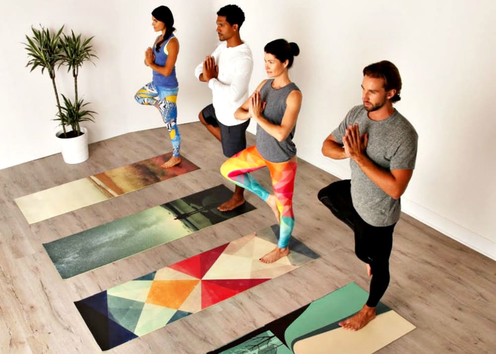 Арт-коврики для йоги