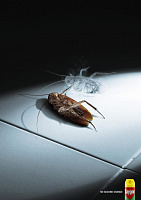 Креативная реклама средств от насекомых