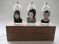 Оригинальные портреты на бутылках Мэганн Патерсон
