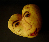 Ginou Choueiri и ее портреты на картофеле