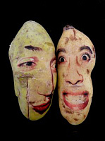 Портреты на картофеле Ginou Choueiri 