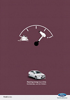 Креативная реклама автомобилей Форд