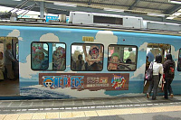 Расписные поезда японского метро