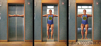 Подборка необычной рекламы в лифтах