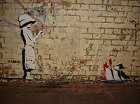 Ричард Бэнкс и его трафаретные граффити