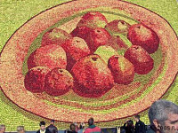 Фестивальные яблочные картины