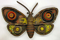 Бабочки из мусора Мишель Штицлейн
