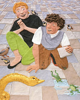 Детские книжные иллюстрации из пластилина