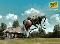 Оригинальная реклама инсектицидов