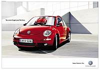 Оригинальная реклама автомобилей Volkswagen